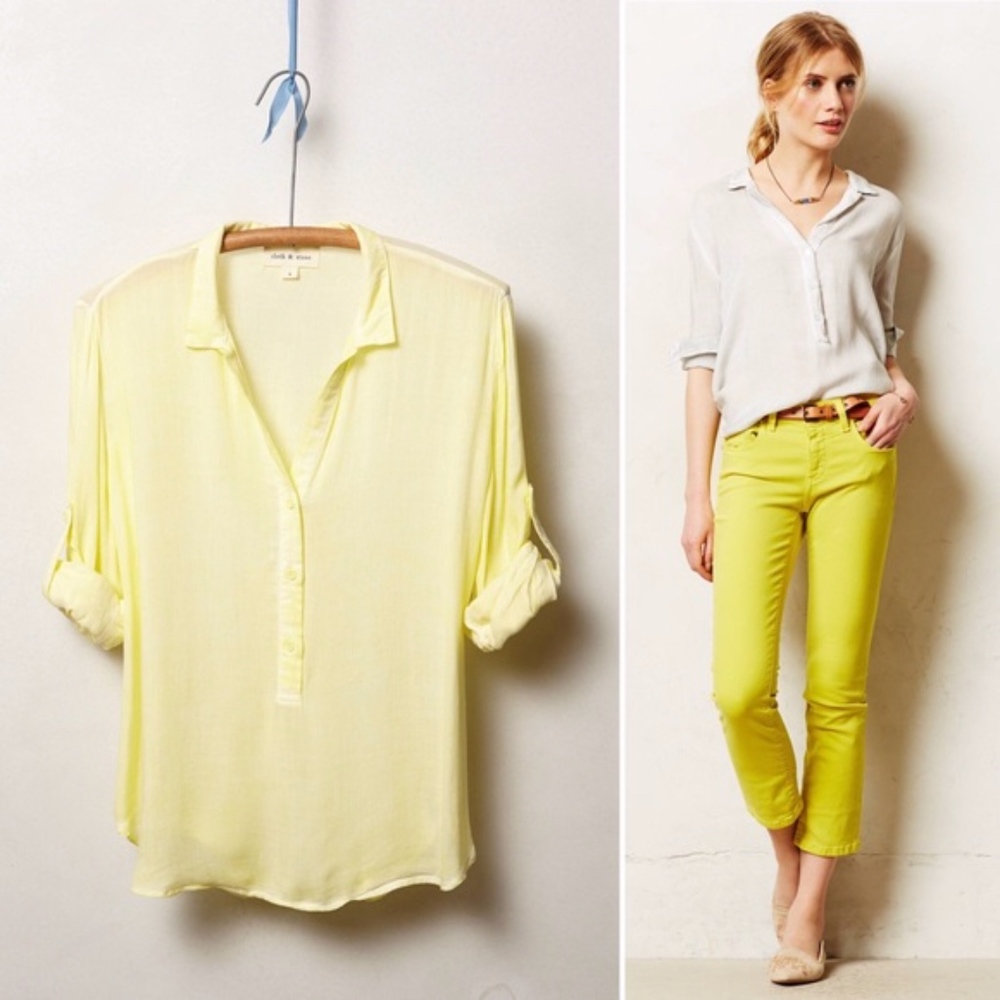 Anthropologie Cloth + Stone Top